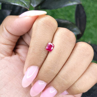 0.70 Ct. Ruby from Madagascar Life Style
