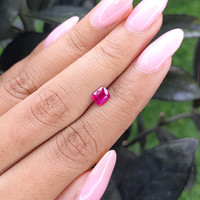 0.70 Ct. Ruby from Madagascar Life Style