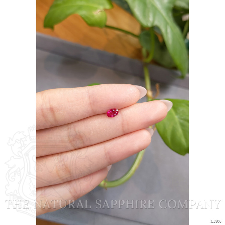 0.58 Ct. Ruby from Burma (Myanmar)