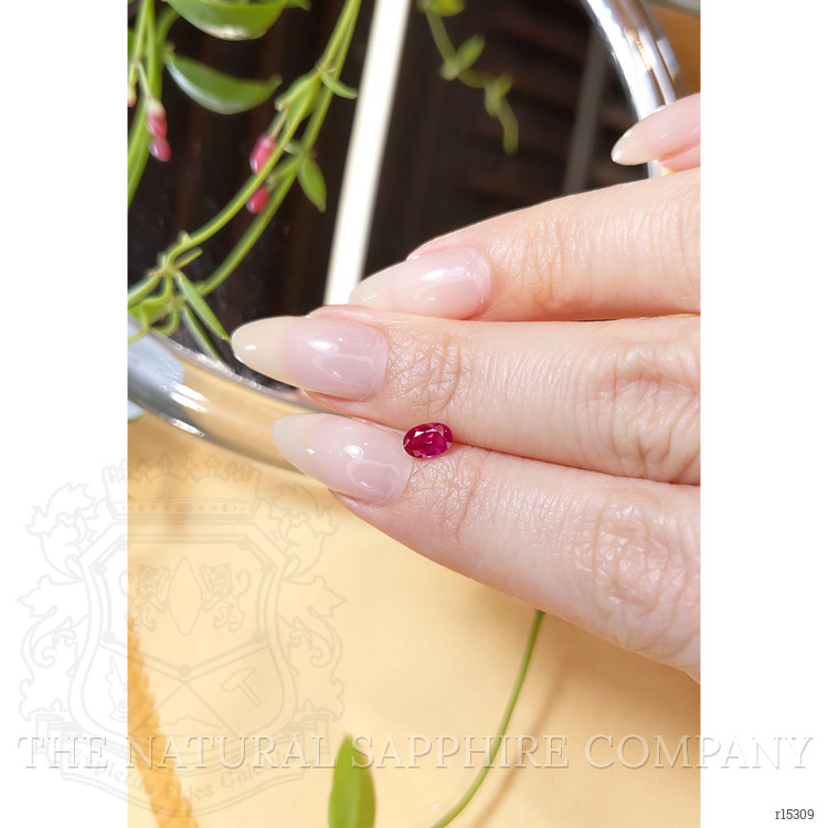0.58 Ct. Ruby from Burma (Myanmar)