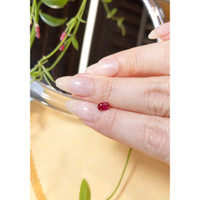 0.58 Ct. Ruby from Burma (Myanmar) Life Style