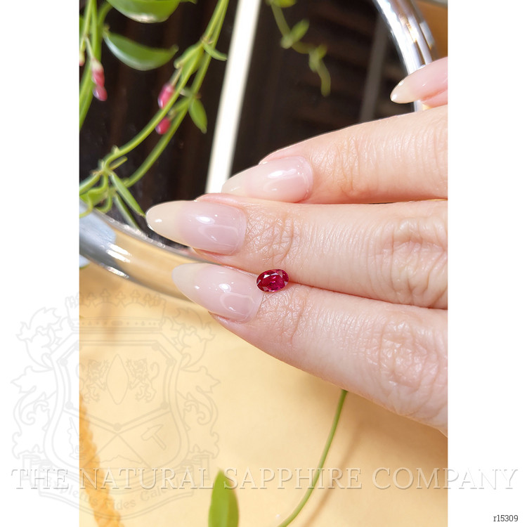 0.58 Ct. Ruby from Burma (Myanmar)