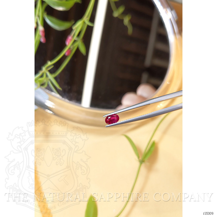 0.58 Ct. Ruby from Burma (Myanmar)