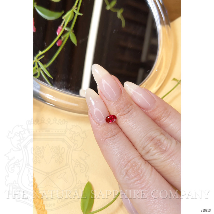 0.55 Ct. Ruby from Burma (Myanmar)