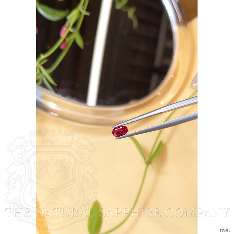 0.55 Ct. Ruby from Burma (Myanmar)