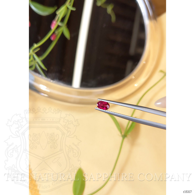0.55 Ct. Ruby from Burma (Myanmar)