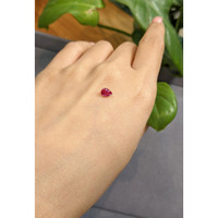 0.63 Ct. Ruby from Burma (Myanmar) Life Style