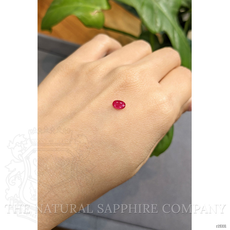 0.67 Ct. Ruby from Burma (Myanmar)