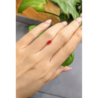 0.72 Ct. Ruby from Burma (Myanmar) Life Style