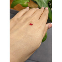 0.34 Ct. Ruby from Thailand Life Style