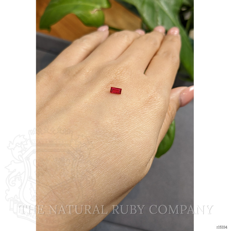 0.34 Ct. Ruby from Thailand