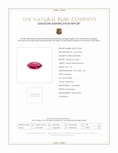 0.25 Ct. Ruby from Mozambique Scan Report