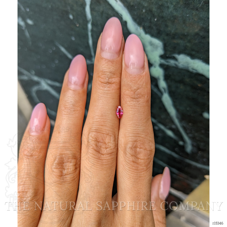0.26 Ct. Pinkish Red Ruby from Mozambique