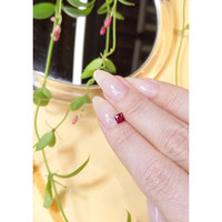 0.36 Ct. Ruby from Mozambique Life Style