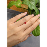0.61 Ct. Ruby from Thailand Life Style
