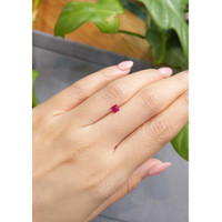 0.28 Ct. Ruby from Mozambique Life Style