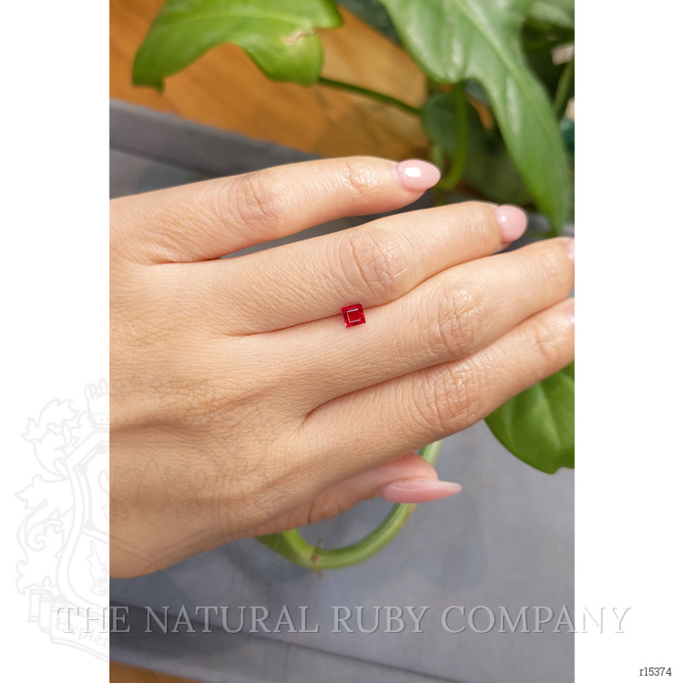 0.45 Ct. Ruby from Mozambique