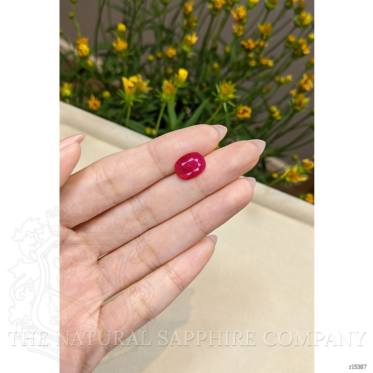 4.35 Ct. Ruby from Mozambique