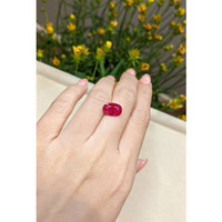 3.64 Ct. Ruby from Mozambique Life Style