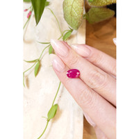 3.71 Ct. Ruby from Mozambique Life Style