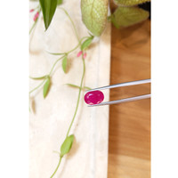3.71 Ct. Ruby from Mozambique Life Style