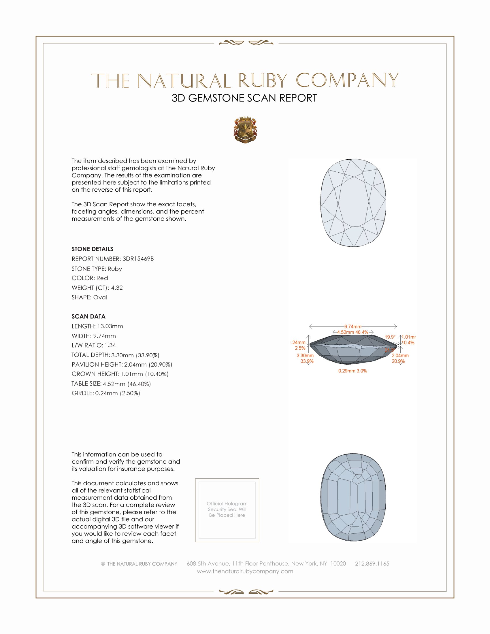 4.32 Ct. Ruby from Mozambique