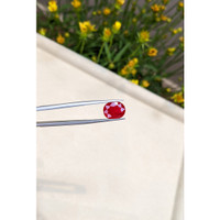 3.62 Ct. Ruby from Mozambique Life Style
