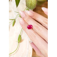 3.36 Ct. Ruby from Mozambique Life Style