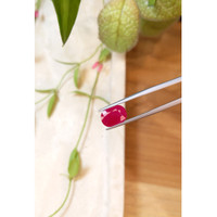 3.36 Ct. Ruby from Mozambique Life Style