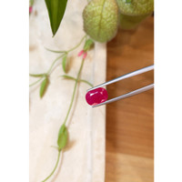 3.43 Ct. Ruby from Mozambique Life Style