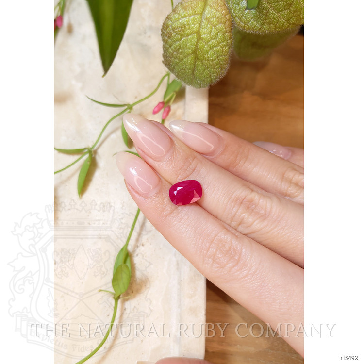 3.43 Ct. Ruby from Mozambique