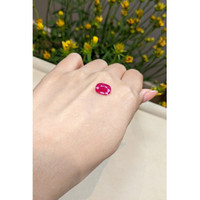 3.50 Ct. Ruby from Mozambique Life Style