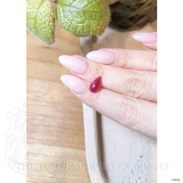 2.44 Ct. Cabochon Ruby from Mozambique