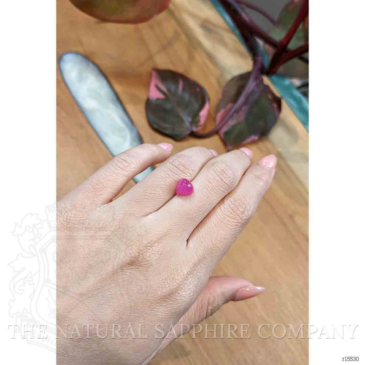 3.05 Ct. Cabochon Ruby from Mozambique
