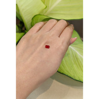 0.60 Ct. Ruby from Mozambique Life Style