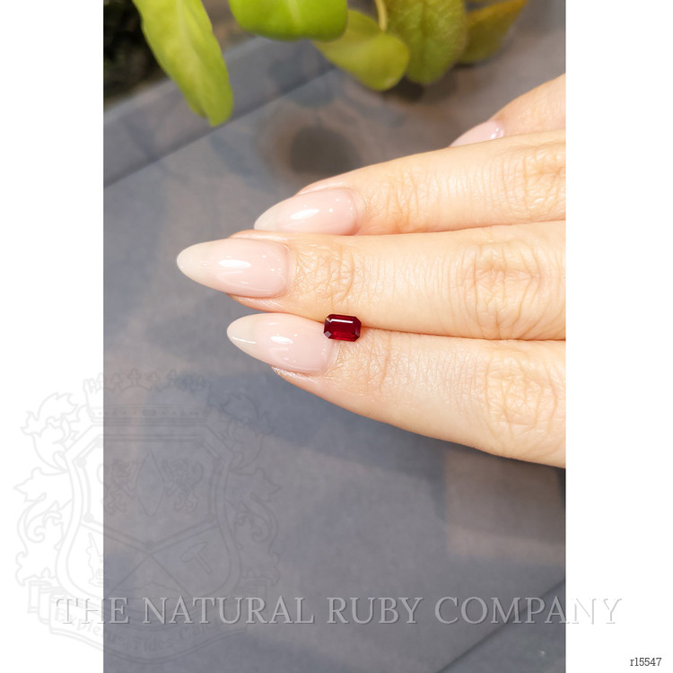 0.65 Ct. Ruby from Mozambique