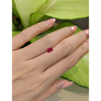 0.67 Ct. Ruby from Mozambique Life Style