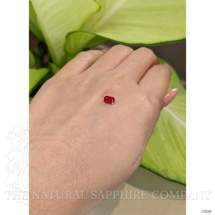 0.67 Ct. Ruby from Mozambique