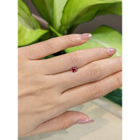 0.46 Ct. Ruby from Thailand Life Style