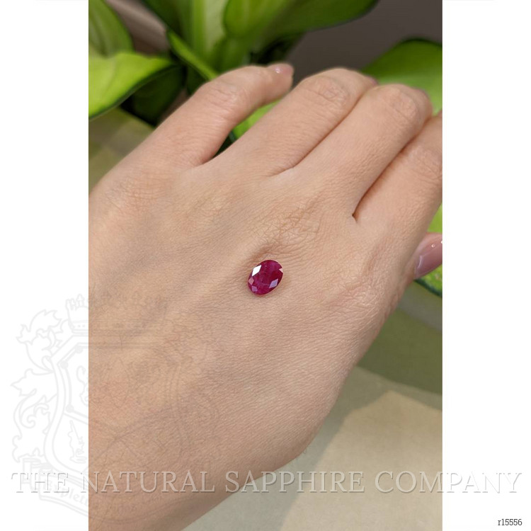 1.18 Ct. Pinkish Red Ruby from Burma (Myanmar)