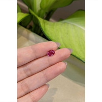 1.18 Ct. Pinkish Red Ruby from Burma (Myanmar) Life Style