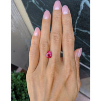 3.00 Ct. Ruby from Burma (Myanmar) Life Style