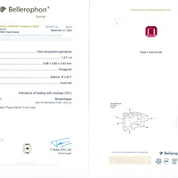 1.21 Ct. Ruby from Mozambique Scan Report