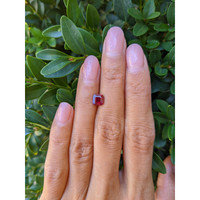 1.21 Ct. Ruby from Mozambique Life Style