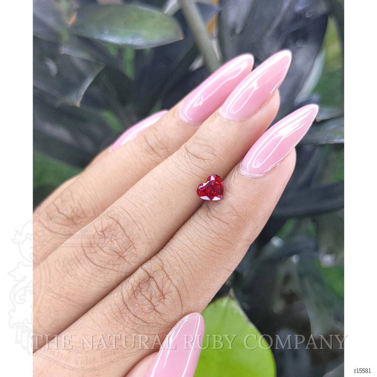 1.00 Ct. Ruby from Tanzania