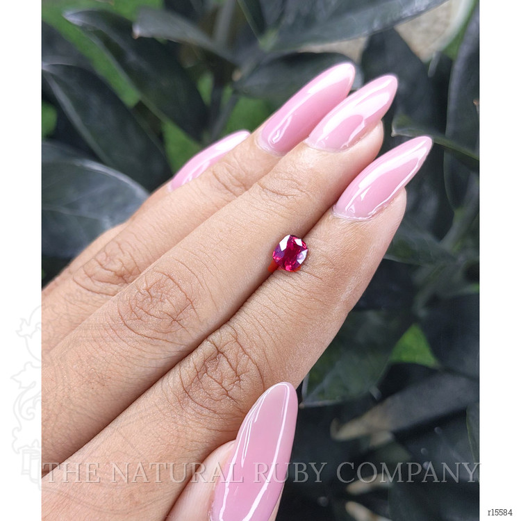 0.81 Ct. Ruby from Tanzania