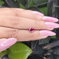 0.81 Ct. Ruby from Tanzania Life Style