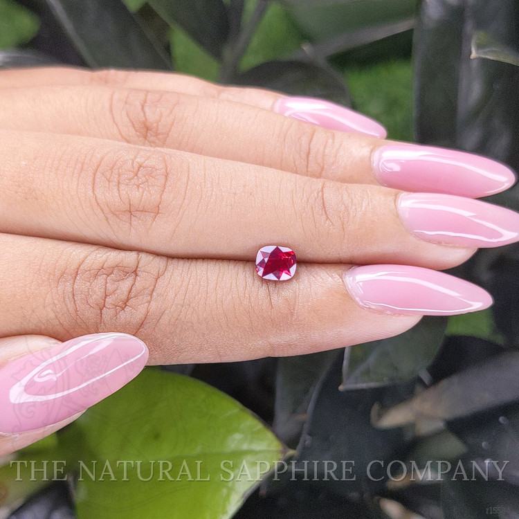 0.81 Ct. Ruby from Tanzania