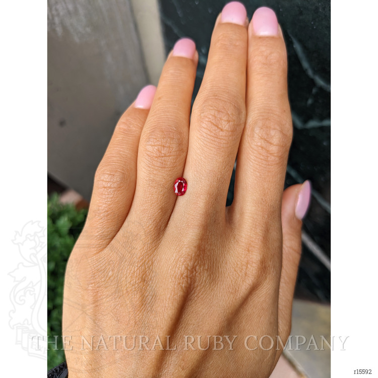 0.54 Ct. Ruby from Mozambique
