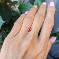 1.28 Ct. Ruby from Burma (Myanmar) Life Style